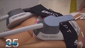 Emsculpt featured on 25 Extra Show